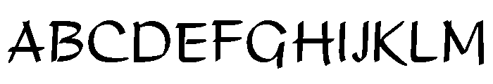 Studio Regular Font UPPERCASE