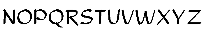 Studio Regular Font UPPERCASE