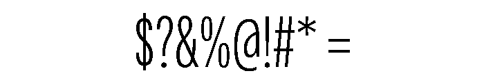 Suffer Light Font OTHER CHARS