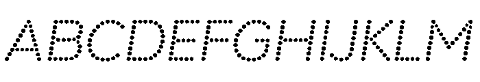 Superscore Variable Bold Italic Font UPPERCASE