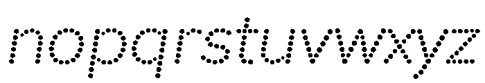 Superscore Variable Bold Italic Font LOWERCASE