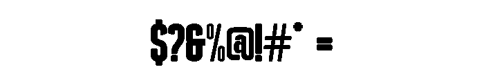 SULAVO-Regular Font OTHER CHARS