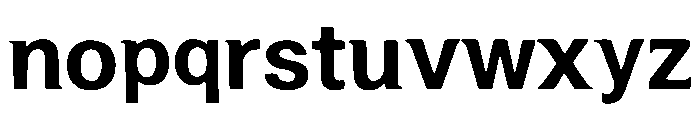SUMIRO Font LOWERCASE