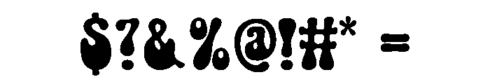 SUNNY GROOVE Font OTHER CHARS