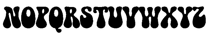 SUNNY GROOVE Font UPPERCASE