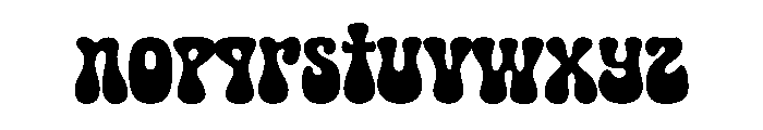 SUNNY GROOVE Font LOWERCASE