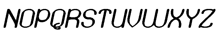 SUPREME INSTINCT Bold Italic Font UPPERCASE