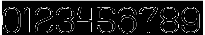 SUPREME INSTINCT-Hollow-Inverse Font OTHER CHARS