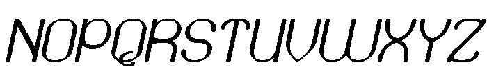 SUPREME INSTINCT Italic Font UPPERCASE