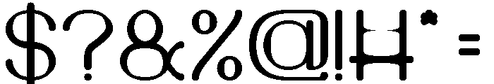 SUPREME INSTINCT Font OTHER CHARS