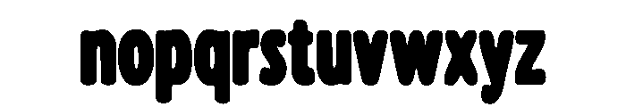 Subdays Regular Font LOWERCASE