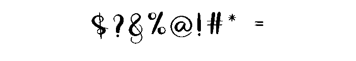 Sublimation1 Font OTHER CHARS