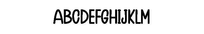 Subwoofer Font UPPERCASE