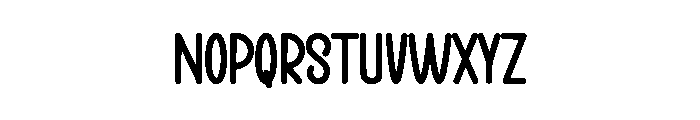 Subwoofer Font UPPERCASE