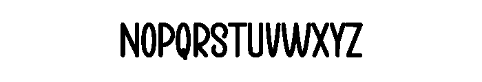 Subwoofer Font LOWERCASE