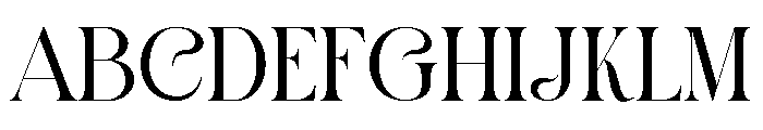 Suckira Font UPPERCASE