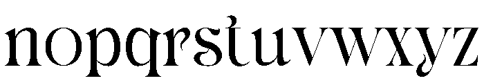 Suckira Font LOWERCASE