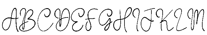 Sugar Bloom Regular Font UPPERCASE