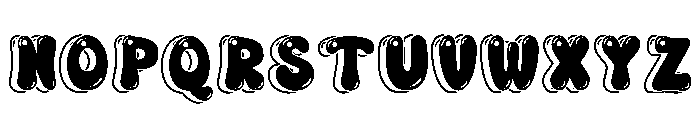 Sugar Bubble Regular Font LOWERCASE