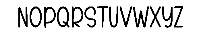 Sugar Bubbly Font UPPERCASE