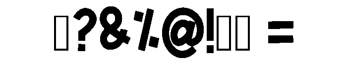 Sugar Candies Regular Font OTHER CHARS