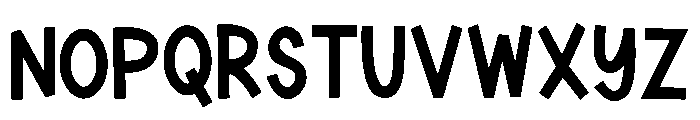 Sugar Candies Regular Font LOWERCASE