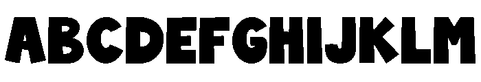 Sugar Candy Regular Font UPPERCASE