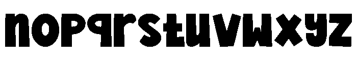 Sugar Candy Regular Font LOWERCASE