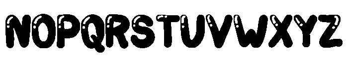 Sugar Cloud Regular Font UPPERCASE