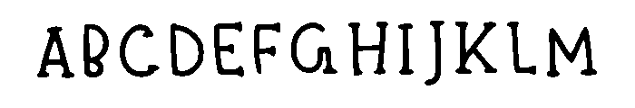 Sugar Cookie Regular Font UPPERCASE