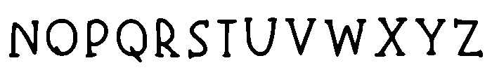 Sugar Cookie Regular Font LOWERCASE