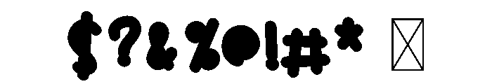 Sugar Cookies CF Font OTHER CHARS