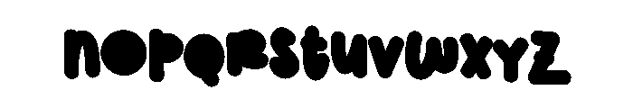 Sugar Cookies CF Font LOWERCASE