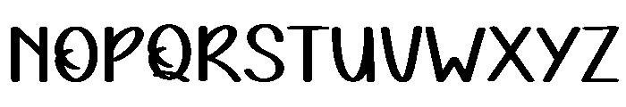 Sugar Crush Font UPPERCASE