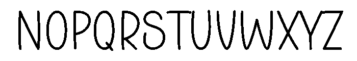 Sugar Delight Font UPPERCASE