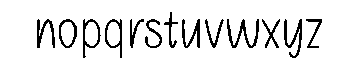 Sugar Delight Font LOWERCASE