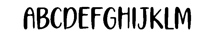 Sugar Dots Font UPPERCASE