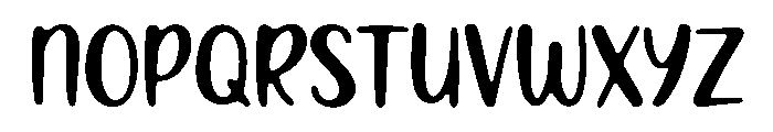Sugar Dots Font UPPERCASE