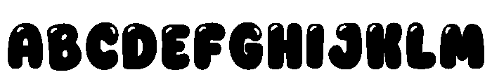 Sugar Jelly Regular Font UPPERCASE