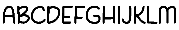Sugar Kitchen Font UPPERCASE
