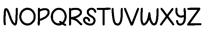 Sugar Kitchen Font UPPERCASE