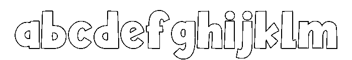 Sugar Loved Outline FONT