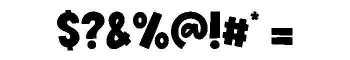 Sugar Loved Regular Font OTHER CHARS