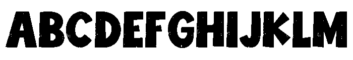 Sugar Loved Texture Font UPPERCASE