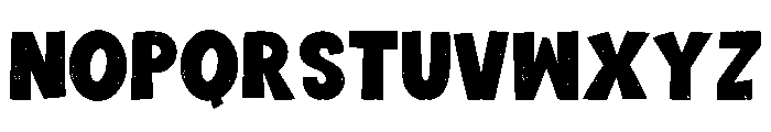 Sugar Loved Texture Font UPPERCASE