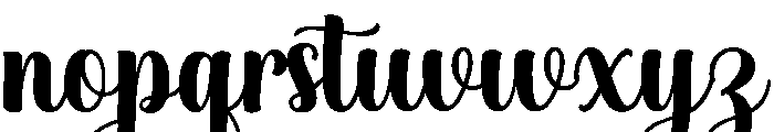 Sugar Magnolia Regular Font LOWERCASE