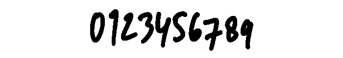 Sugar Megis Font OTHER CHARS