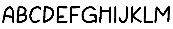 Sugar Mochi Font UPPERCASE