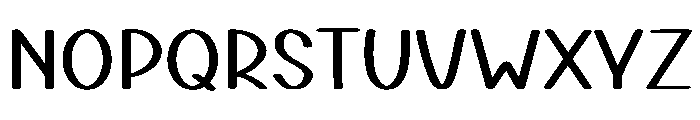 Sugar Morning Font LOWERCASE