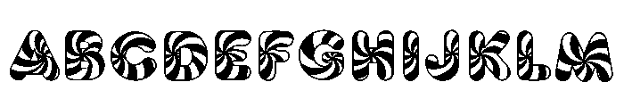 Sugar Pop Font UPPERCASE